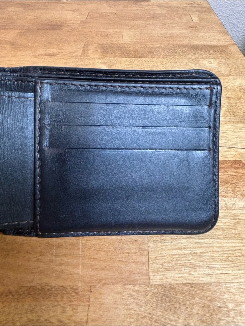 Louis Vuitton Nomade Leather Marco Bifold Wallet Dark Brown M85015 CA0026